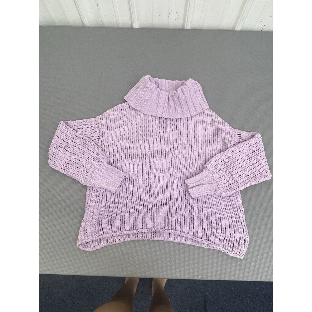 Ady P Purple Pullover Sweater Womens Small